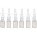 Miniatyrbillede 1 af 4: 6 stk. 10 ml gennemsigtige tomme næsesprayflasker i glas til saltvandsapplikation