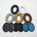Miniatyrbillede 3 af 4: (Khaki + Blå) Udskiftningsørepude til Bose QuietComfort QC15 QC2