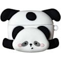 Miniatyrbild 1 av 5: Sött Kawaii-fodral för AirPods 4, Skal Kompatibelt med AirPod 4:e Generationen 2024, Roligt Panda Stötsäkert Skyddande Hörlursfodral för Air pods 4,