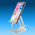 Miniatyrbilde 5 av 5: MMOBIEL Mobiltelefonstativ for skrivebord - Justerbar telefon-, e-leser- og nettbrettstativ, universell kompatibel med iPhone, iPad,