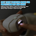 Miniatyrbild 4 av 5: Elektrisk nagelklippare, automatisk nagelklippare med ljus, säker nagelklippare för bebisar, USB-uppladdningsbar nagelklippare, bärbar nagelklippare för bebis