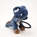 Pikkukuva 1 / 4: 1 kpl Dinosaurusharjakuminauha Plushi Hiusharjat Elastisen Hiusharjat Kawaii H