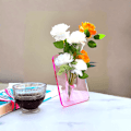 Miniatyrbild 3 av 4: Klar akryl blomvas rektangulär, akrylram vas, Art De