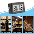 Miniatyrbillede 3 af 4: 4 stk. Reptil Termometer Mini Digital Fugtighed Temperatur