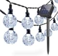 Solcellslampor för utomhusbruk, 6,5 m, 30 LED, vattentäta