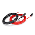 Pikkukuva 1 / 3: 5 metriä 12 AWG aurinkopaneelin jatkokaapeli MC4-naaras- ja urosliittimillä