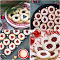 Miniatyrbilde 2 av 5: Sett med 8 Jule Linzer Kakeutstikkere Rustfritt Stål Kjeksform Konditori Kutter Kake Dekorering