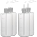 Miniatyrbillede 1 af 5: 4 stk. klemflasker, vaskeflaske, 4 pakker plastik klemflasker