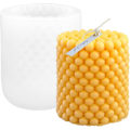 Miniatyrbillede 1 af 5: 1 stk Cylinder Silikon Stearinlysforme til Stearinlysfremstilling, Søjle Cube Boble Geometrisk Kugle Harpiksstøbeforme til Harpiks