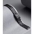 Miniatyrbillede 3 af 5: 20mm Sort Rustfrit Stål Urrem Metal Mesh Urrem til Mænd Kvinder i 4 Farver Metal Ur