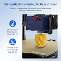 Miniatyrbillede 3 af 5: (Gul) PLA Filament til 3D-printer Hvid, 1KG 1,75 mm PLA Filament til 3D-print på 3D-printer