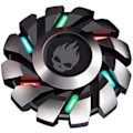 Miniatyrbillede 1 af 5: Fidget Spinners, Metal Fidget Legetøj, Sølv Fidget Spinners til Børn og Voksne Navngivet Shadow Silver Kan Gløde i Mørket