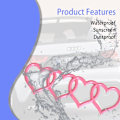 Miniatyrbillede 2 af 6: Bil Udvendige Emblemer Badge 3D Mærkat Dekal Passer Til Audi A3 A4 A5 A6 A8 TT R8 Q3 Q5 Q7 Pink