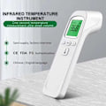 Miniatyrbillede 2 af 5: Pandetermometer til pande - Medicinsk infrarød berøringsfri termometer
