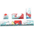 Miniatyrbilde 1 av 5: Nye ankomster Keycaps, 4 Keycaps, Sea Series Erstatt SpaceBar Keyc