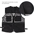 Miniatyrbillede 2 af 5: Mesh fiskevest (80 kg), holdbar og åndbar multi-lomme sommer vest til mænd til udendørs fiskeri