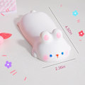 Miniatyrbillede 2 af 5: (Hvid Kanin) Sød Håndledsstøtte Mus til Skrivebord Ergonomisk Kawaii Kontorartikler Computer Bærbar