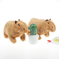 Pikkukuva 5 / 5: Capybara jyrsijä pehmolelu söpö sarjakuvaeläin nukke super pehmeä