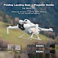 Pikkukuva 2 / 5: DJI Mini 4 Pro:n laskuteline, taitettavat jalat, pidennetty jalkaosasarja