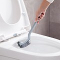 Miniatyrbillede 2 af 4: 2 stk. Toiletbørste med holder, slank kompakt badeværelsesbørste til badeværelsesopbevaring - Toi