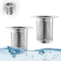 Miniatyrbilde 1 av 4: 2 stk. Vaskesilfilter, Rustfritt Stål Vaskesilfilter Propp, Baderom Vaskesilfilter, Kjøkken Vaskesilfilter, Dusj