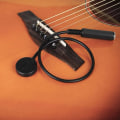 Miniatyrbild 2 av 5: Akustisk gitarr pickup, lätt bärbar kontakt pickup,