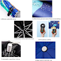 Miniatyrbild 4 av 5: 2 Barns Automatisk Fällbart Paraply Uv-Resistent Resparaply På