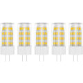 Miniatyrbild 1 av 5: 5X G4 LED-lampa 5W glödlampa 51 SMD 2835LEDs Varmvit 3000K LED