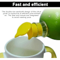 Miniatyrbillede 3 af 4: Citronpresser, Manuel Citronpresser, Manuel Citruspresser, Til Citrussaft Som Appelsiner, Grapefrugter Og Citroner