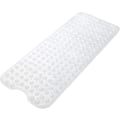 Miniatyrbilde 1 av 5: (Transparent) Sklisikker Badematte, Muggbestandig, Ekstra Lang, Antibakteriell, BPA Fri, Latex Ftalat Fri, Maskinvaskbar