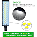 Miniatyrbillede 3 af 5: LED Sylampe 30 LED Lampe med Afbryder Magnetisk Montering Ba
