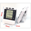 Miniatyrbild 2 av 5: 3-kanals digital timer - Bärbar digital nedräkningstimer för kök