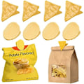Miniatyrbilde 1 av 5: 12 STK Søte Chip-Klips Matposeforsegler Forseglingsklips, Potetformet Chip Morsom Forseglingsklips for Kjøkkenmatlagring, Snacks