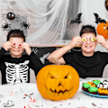 Pikkukuva 3 / 5: Halloween-hämähäkkipanta naisille, hämähäkinseitillä, cosplay-naamiointiin, hämähäkkipanta, naamiaisasusteet