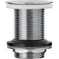 Miniatyrbilde 5 av 5: 60 mm frittstrømmende vaskesluk i designer messing, forkrommet