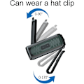 Miniatyrbillede 4 af 4: Løb Clip-on Natlys, Vandresistent Håndfri USB Genopladelig