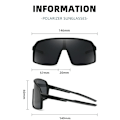 Miniatyrbillede 2 af 5: Men's Low Bridge Fit Solbriller, Mat Sort, 60mm, Mat Sort/Prizm Golf
