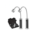 Miniatyrbillede 1 af 5: Grill-lys, 2 stk. Magnetisk 360 graders justerbar B