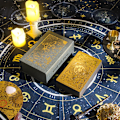 Miniatyrbilde 5 av 5: Luksuriøse gullfolie Tarot Oracle-kort Divination Fate høy kvalitet G