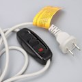 Miniatyrbillede 3 af 4: (Sort) 4 stk. Lampeknap Mellemkabel 250V/10A Udskiftning Med Skruetrækker Til Gulvlampe Og Bordlampe Inline Lam