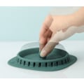 Miniatyrbild 4 av 5: 3 st djupa gröna duschbrunnsproppar - Anti-Clog - Diskfilter -