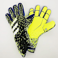Miniatyrbillede 2 af 4: Fodboldmålmandshandsker Tyk Latex Professionel Fodbold