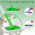 Miniatyrbilde 3 av 5: 5-pakks gjenbrukbare mikrofibermoppkluter for Swiffer-mopp, vaskbare moppkluter, mopputskiftningskluter for gulvrengjøring