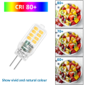 Miniatyrbillede 4 af 5: G4 LED-pære 12V 3W, ikke-dæmpbar, 16 SMD 300LM Neutral White 4000