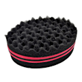 Miniatyrbild 1 av 5: Hårsvampborste, Afro Curl Sponge Brush för lockar Dread Coils H