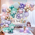 Pikkukuva 3 / 5: Macaron-ilmapalloketjupaketti Ilmapallokoristepaketti Ilmapallo C