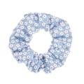 Pikkukuva 4 / 4: Ruudulliset hiusdonitsit - 5 bandana-hiuslenkkiä naisille, sininen