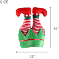 Miniatyrbilde 2 av 5: Julehatt, Nissehatt med bjeller Nissehue Juleferiehatt, Julefestartikler