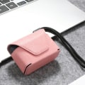 Miniatyrbild 4 av 5: 2-pack bärbart headset skyddande låda läder skyddande fodral för airpods pro3 hörlurar fodral（Ljus