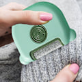 Miniatyrbillede 2 af 5: Manuel Tøj Epilator（Grøn）, Tøj Epilator Shaver, 3 i 1,
